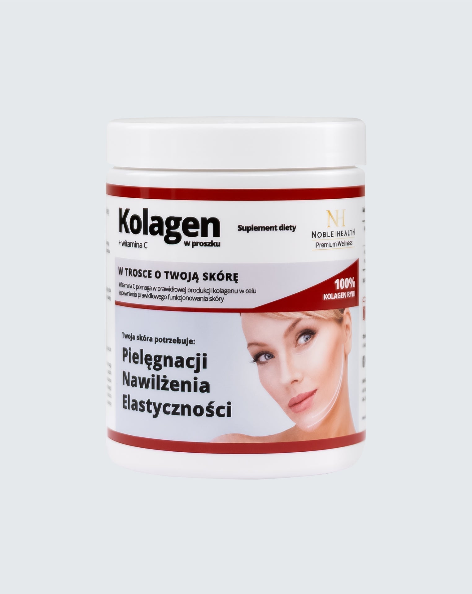 Collageen + vitamine C poeder - Noble Health Gezonde mooie huid