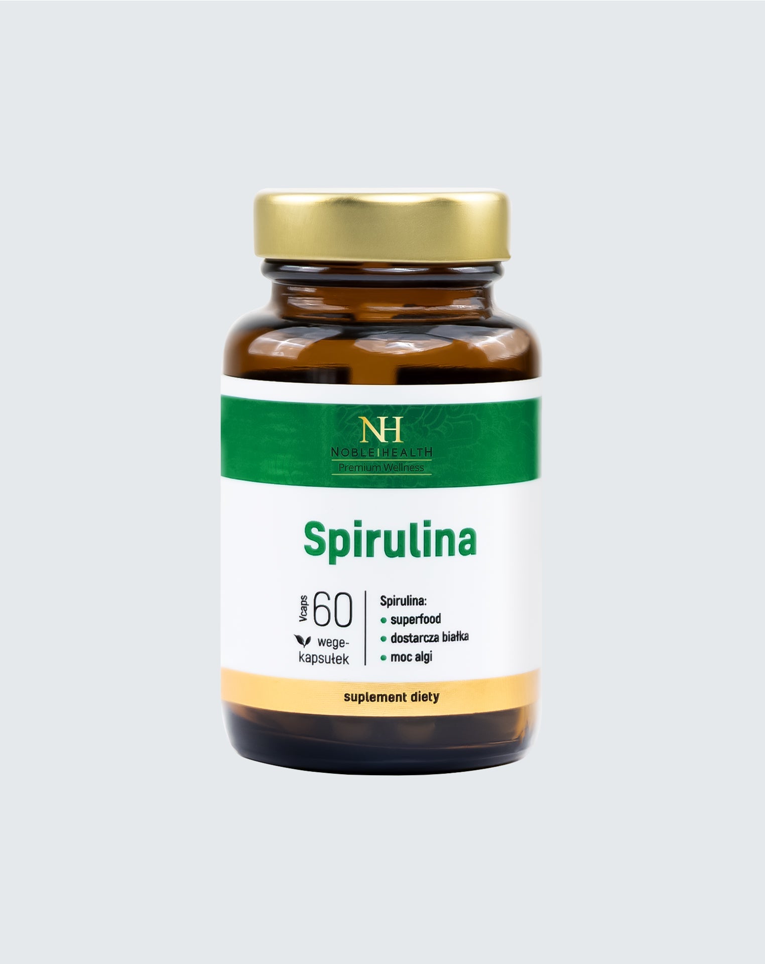 Spirulina Noble Health Zeealgen detox 60 capsules