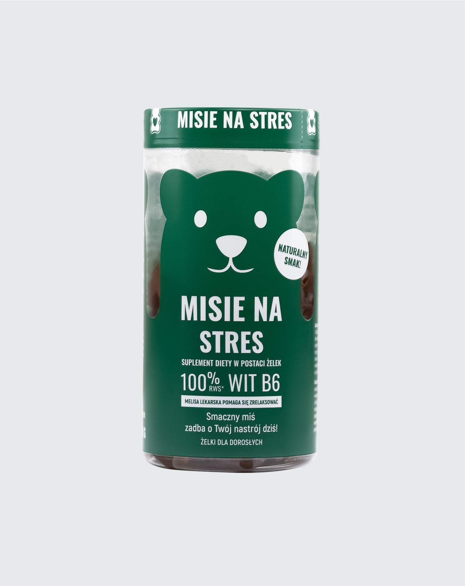 Teddyberen tegen stress - Noble Health Jelly Beans met citroenmelisse en zink