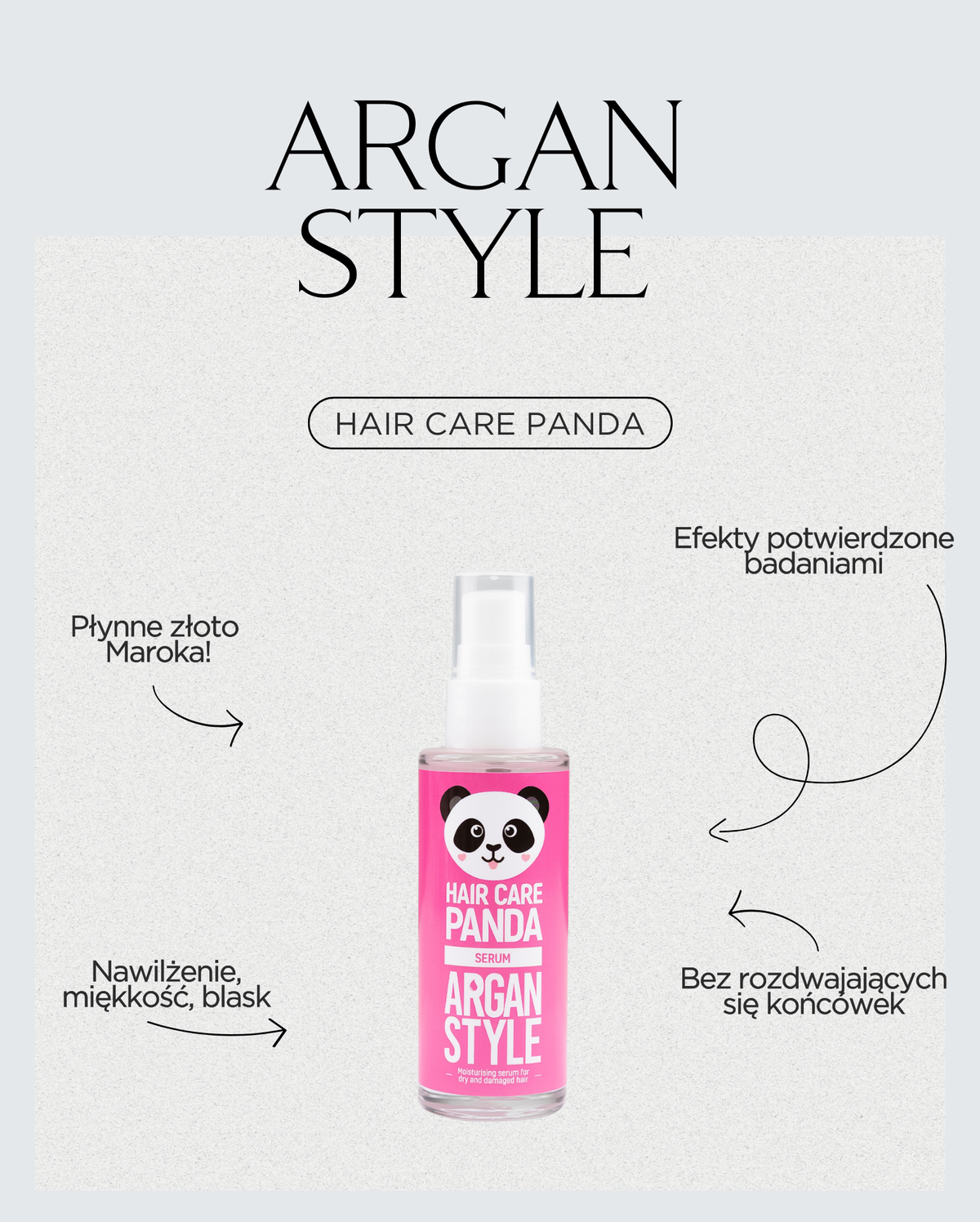 Argan Style - Догляд за волоссям Panda