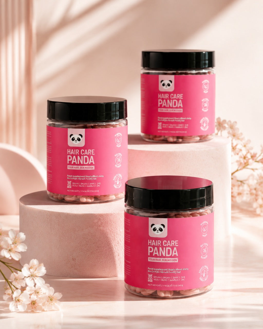 Vegan Gummies - Haarverzorging Panda