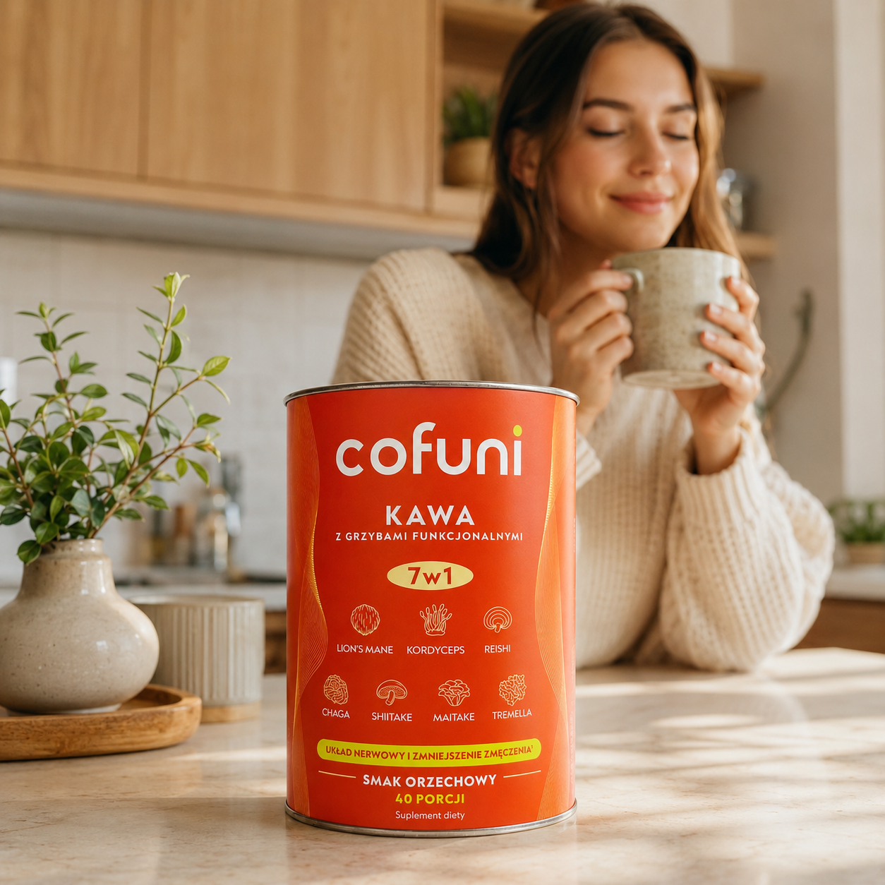 Cofuni - champignonkoffie met adaptogenen